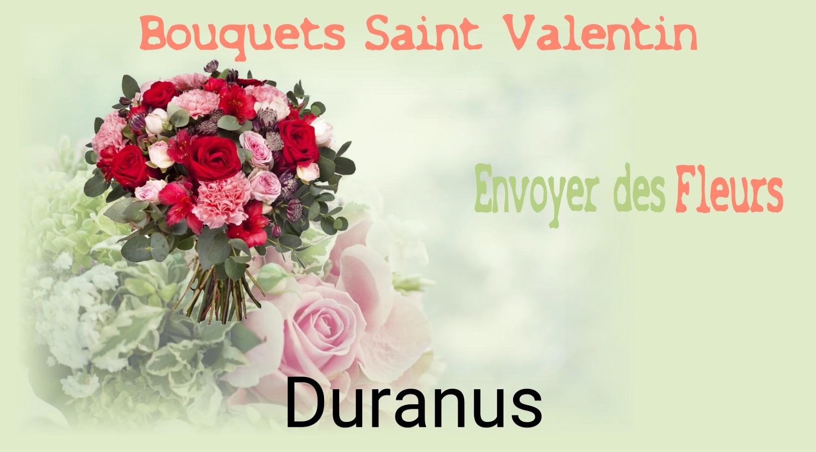 Roses de Saint-Valentin livrées à Duranus